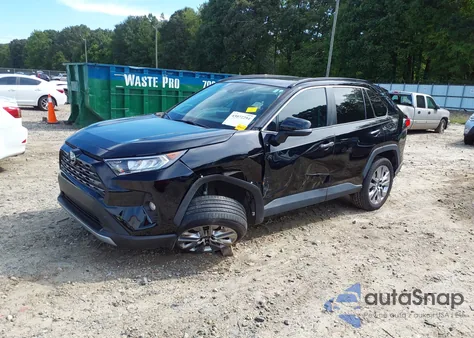 2021 Toyota Rav4 Limited z USA, uszkodzony, nr VIN 2T3Y1RFV4MW171181